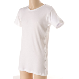 Maillot de corps médicalisé MC, ouverture bras gauche