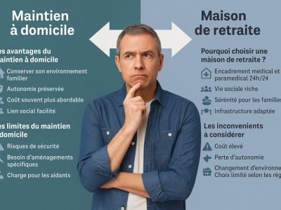 Maison de retraite ou maintien à domicile : comment faire le bon choix ? 